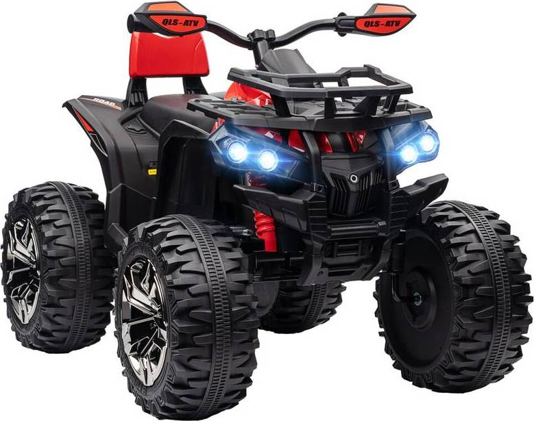 Homcom Quad Bike ATV Red 12V