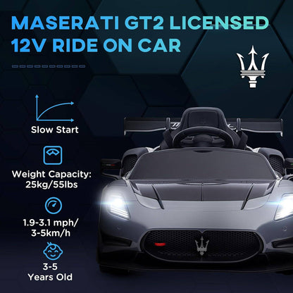 Aiyaplay Maserati GT2 12V Grey