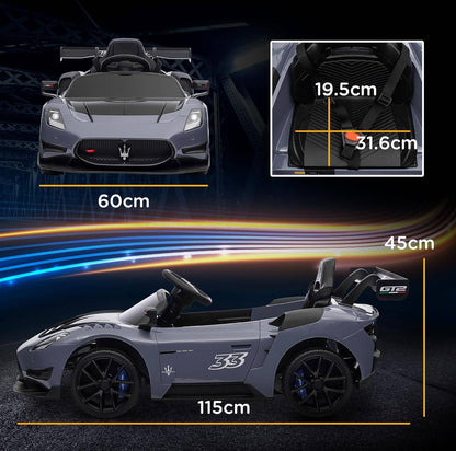 Aiyaplay Maserati GT2 12V Grey