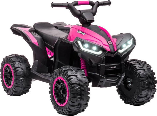 Homcom 12V Quad Bike Kids Ride on Car Pink