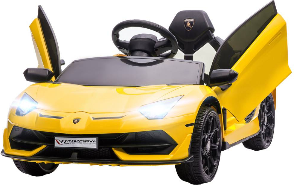 Homcom Lamborghini Aventador 12V Yellow