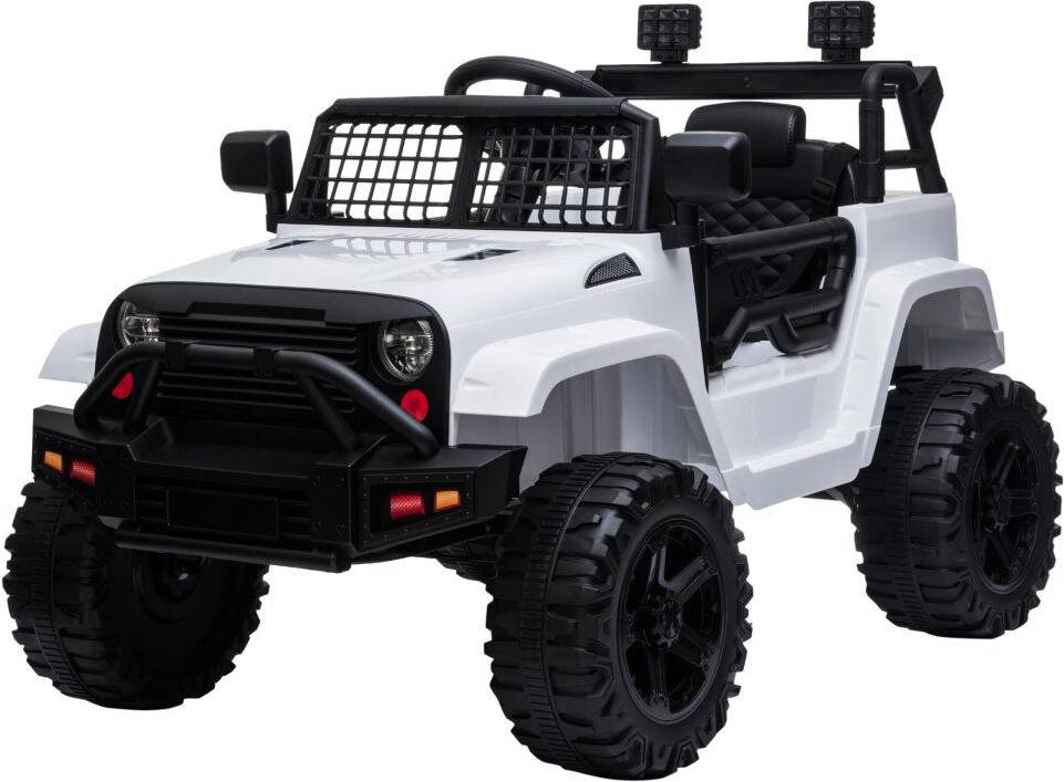 Homcom Ride On Truck Car with Remote Control White 12V